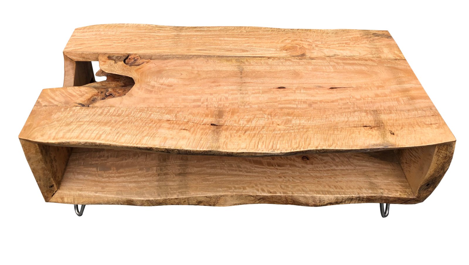 Mountain Studios All Natural Live Edge Slab Mango Coffee Table - Image 3