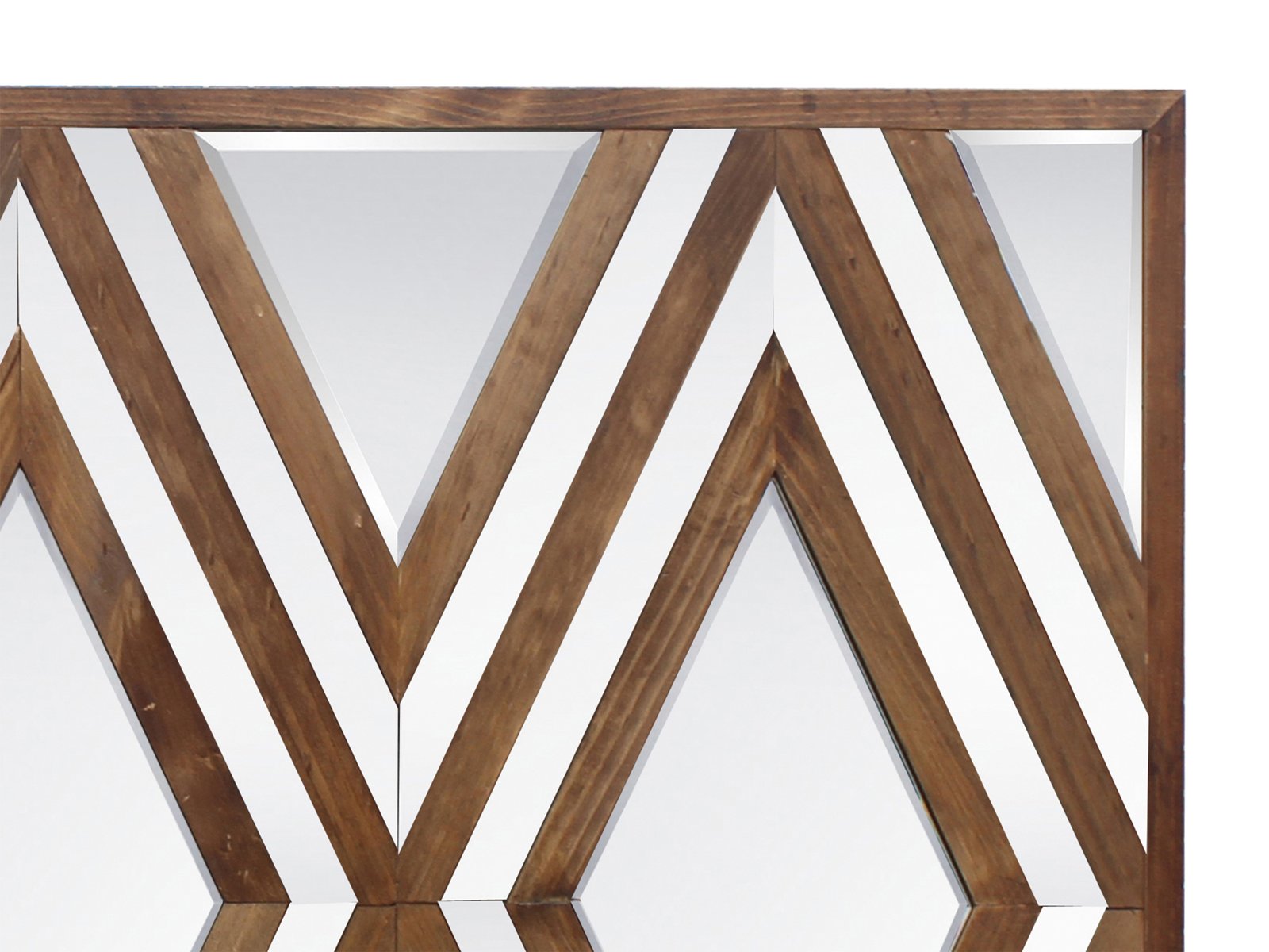 Modern Aspen 3 Diamond Multi 55 Mirror - Image 2