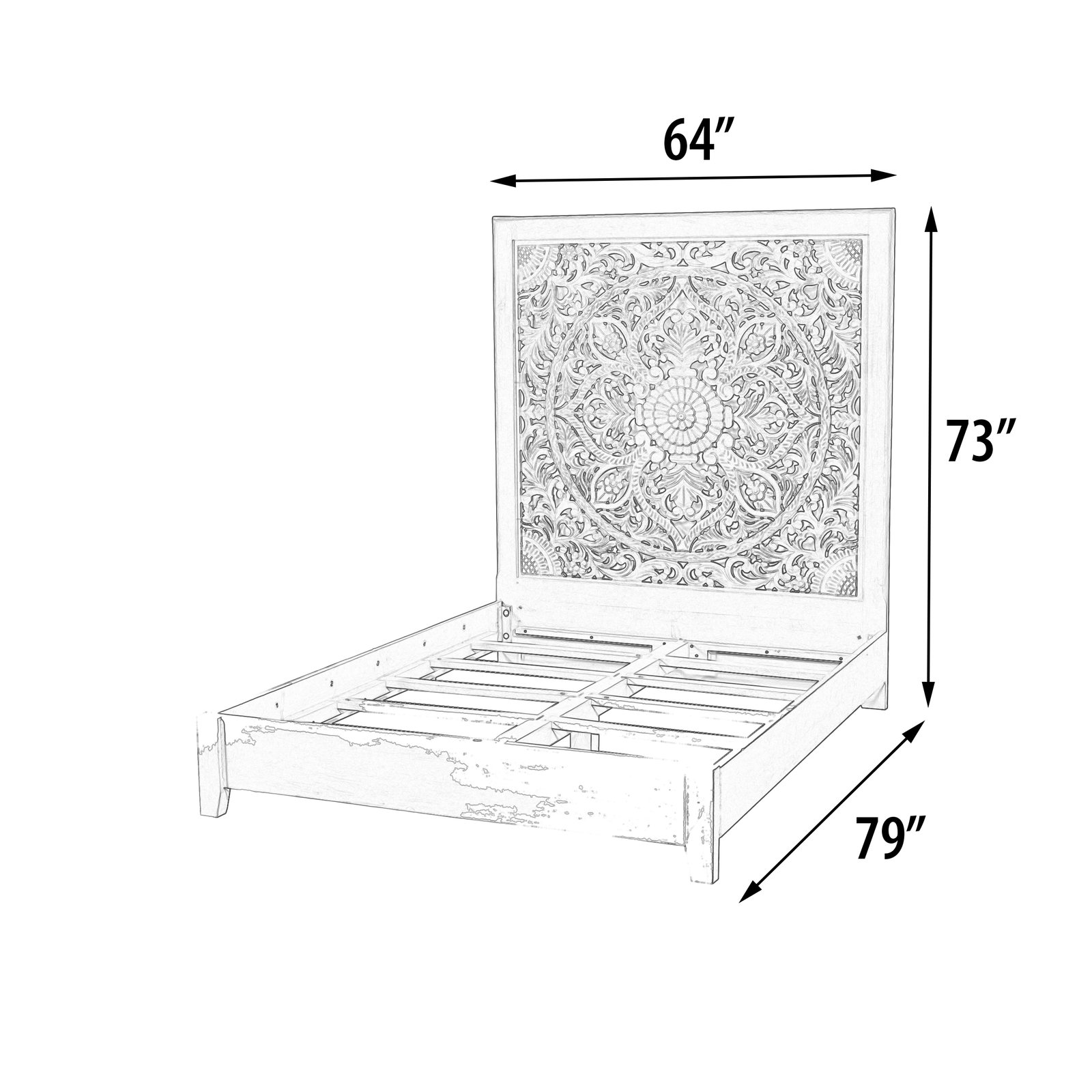 Harlow Queen Bed - Image 5