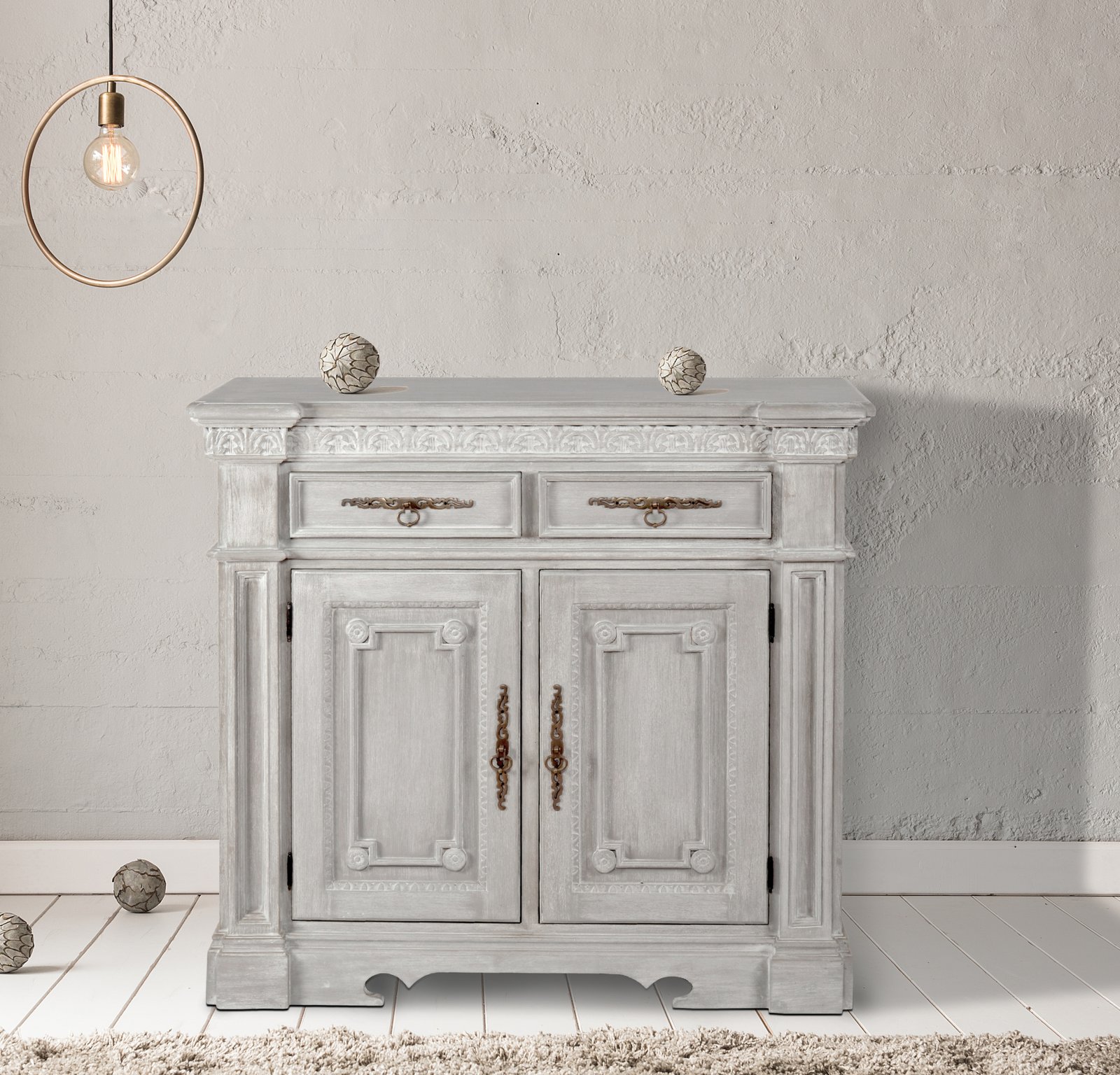 Mystique Gray Bridgeport Chest - Image 2