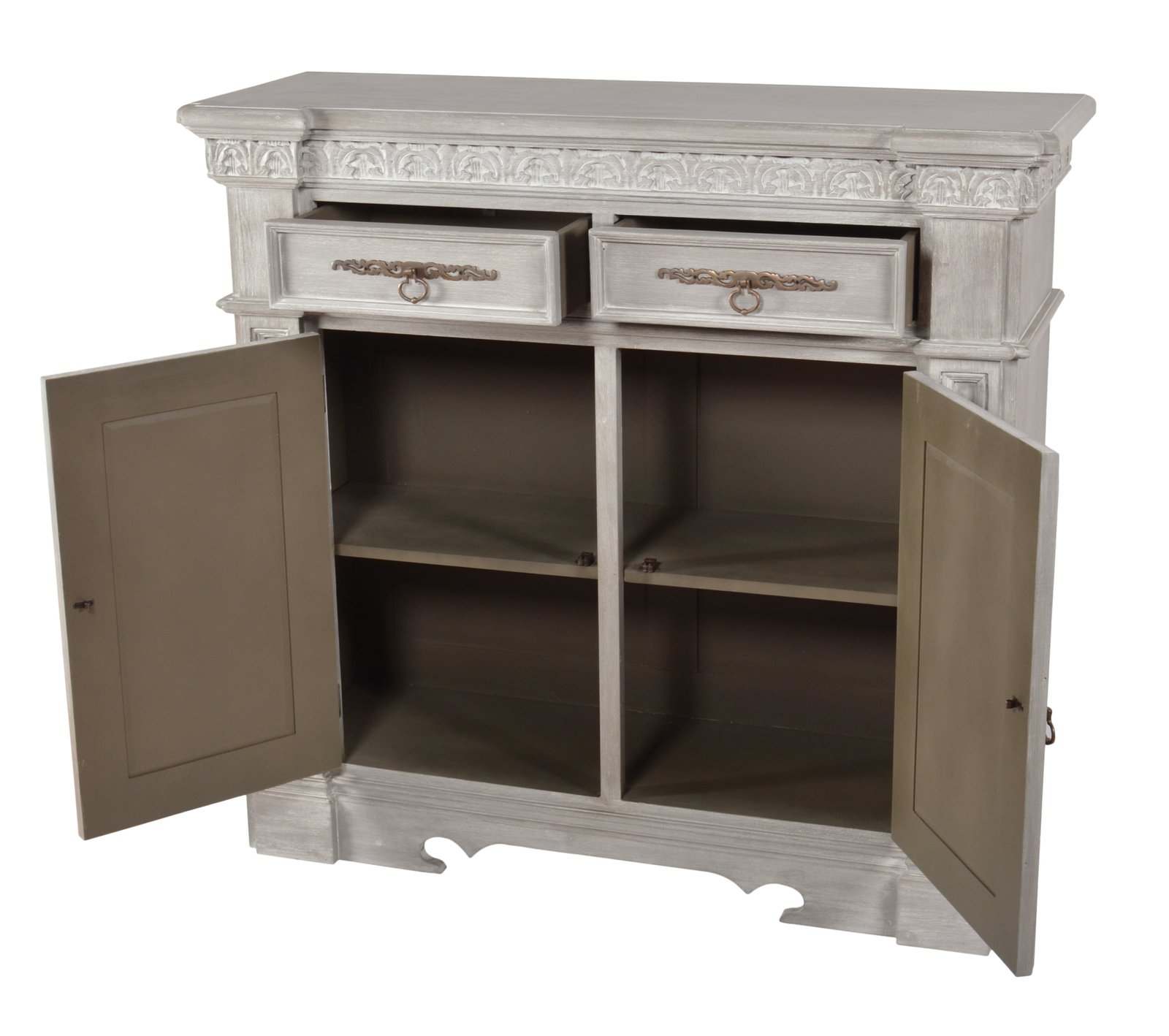 Mystique Gray Bridgeport Chest - Image 4