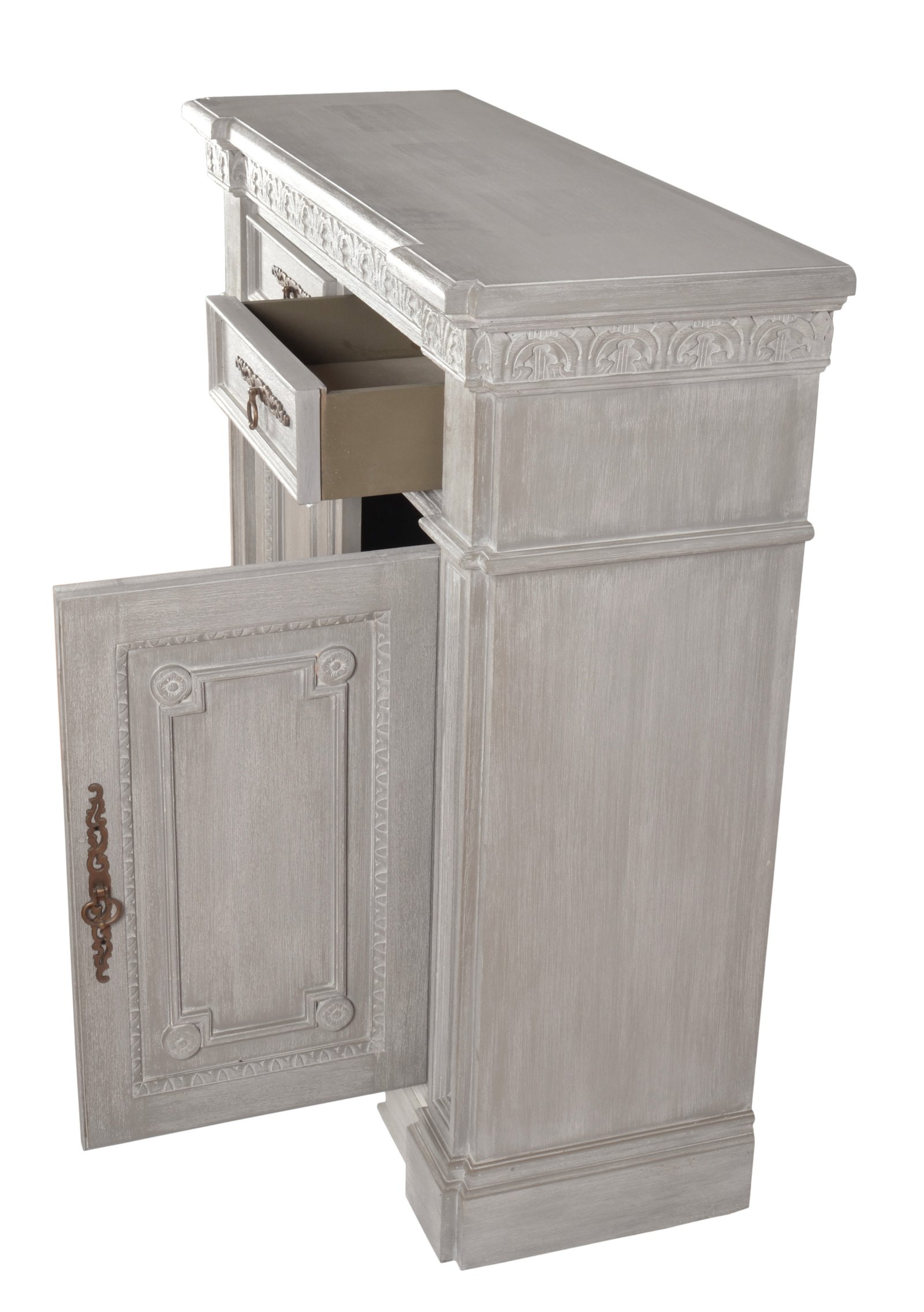 Mystique Gray Bridgeport Chest - Image 5