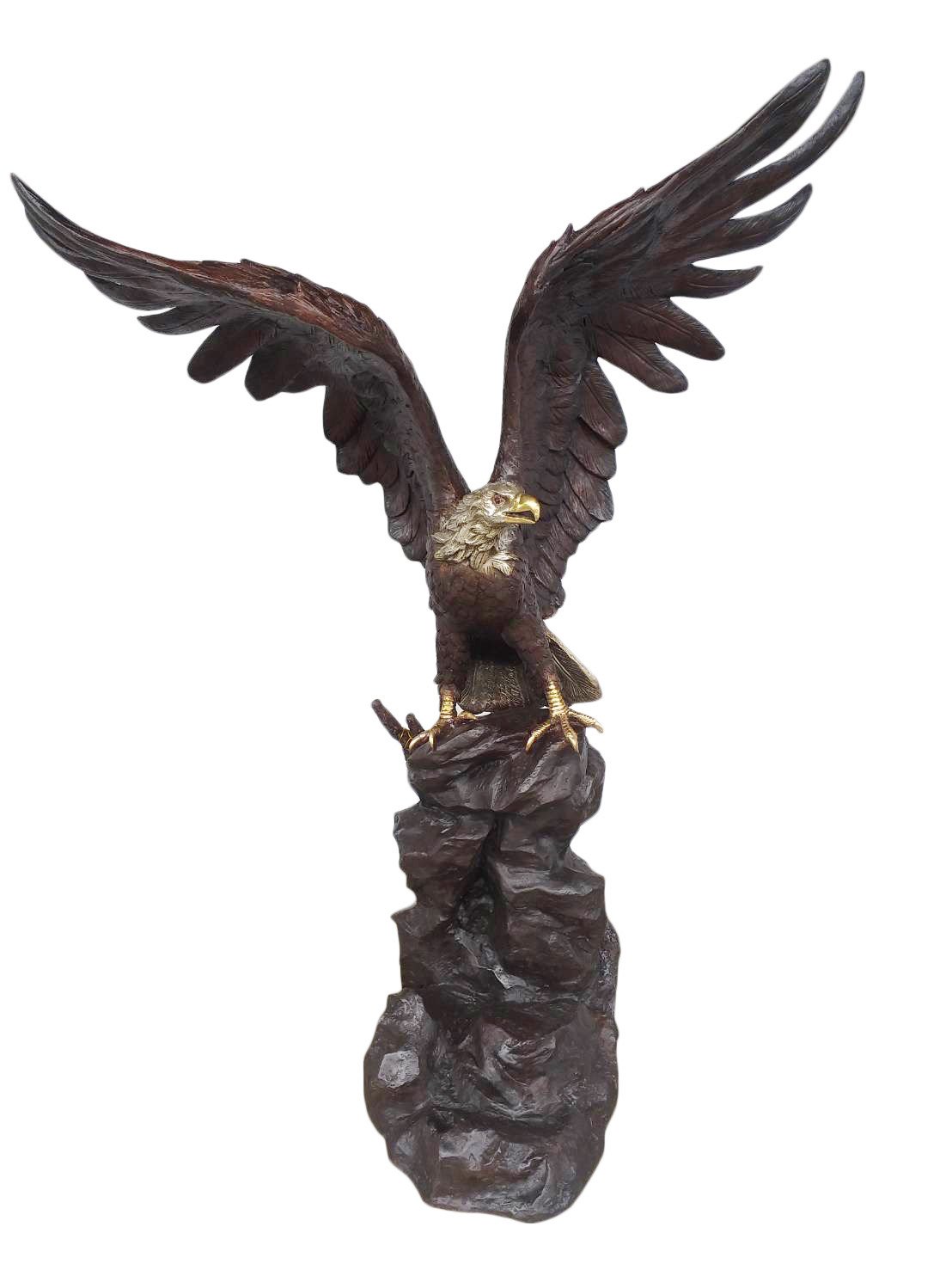 Eagle Perched Left 79 Inches Tall - Image 3