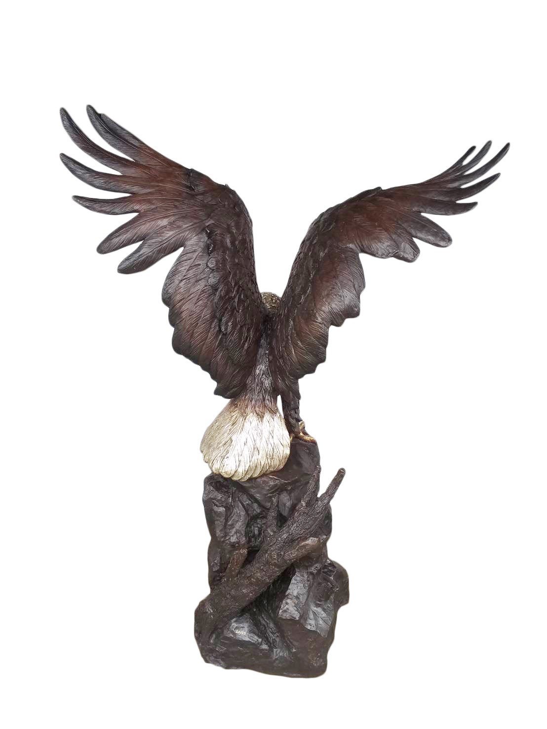 Eagle Perched Left 79 Inches Tall - Image 4