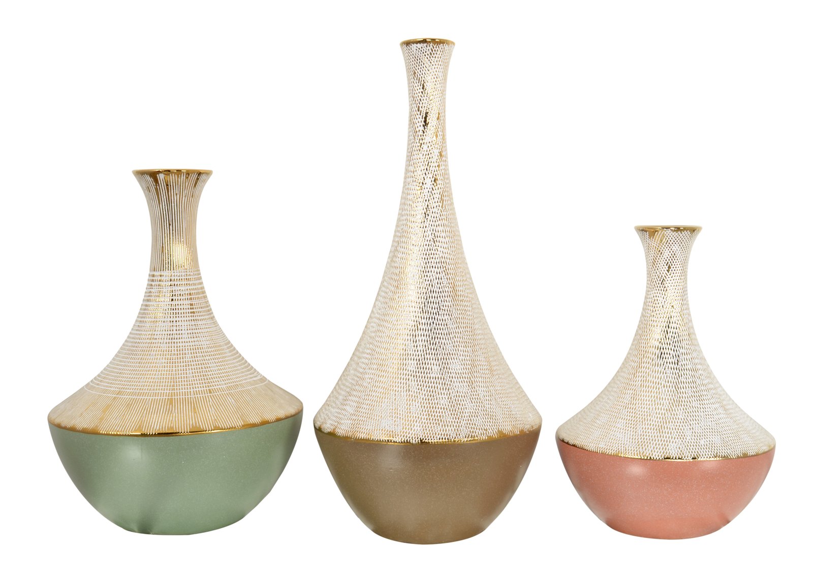 Multi Gourd Vase Set of 3 - Image 2
