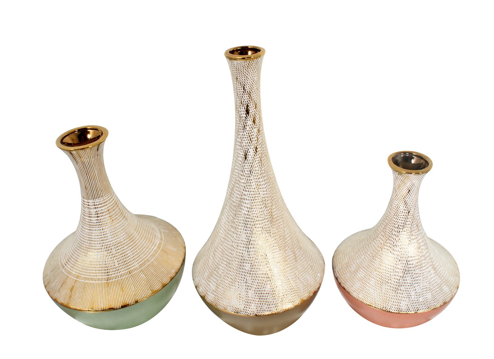 Multi Gourd Vase Set of 3 - Image 3