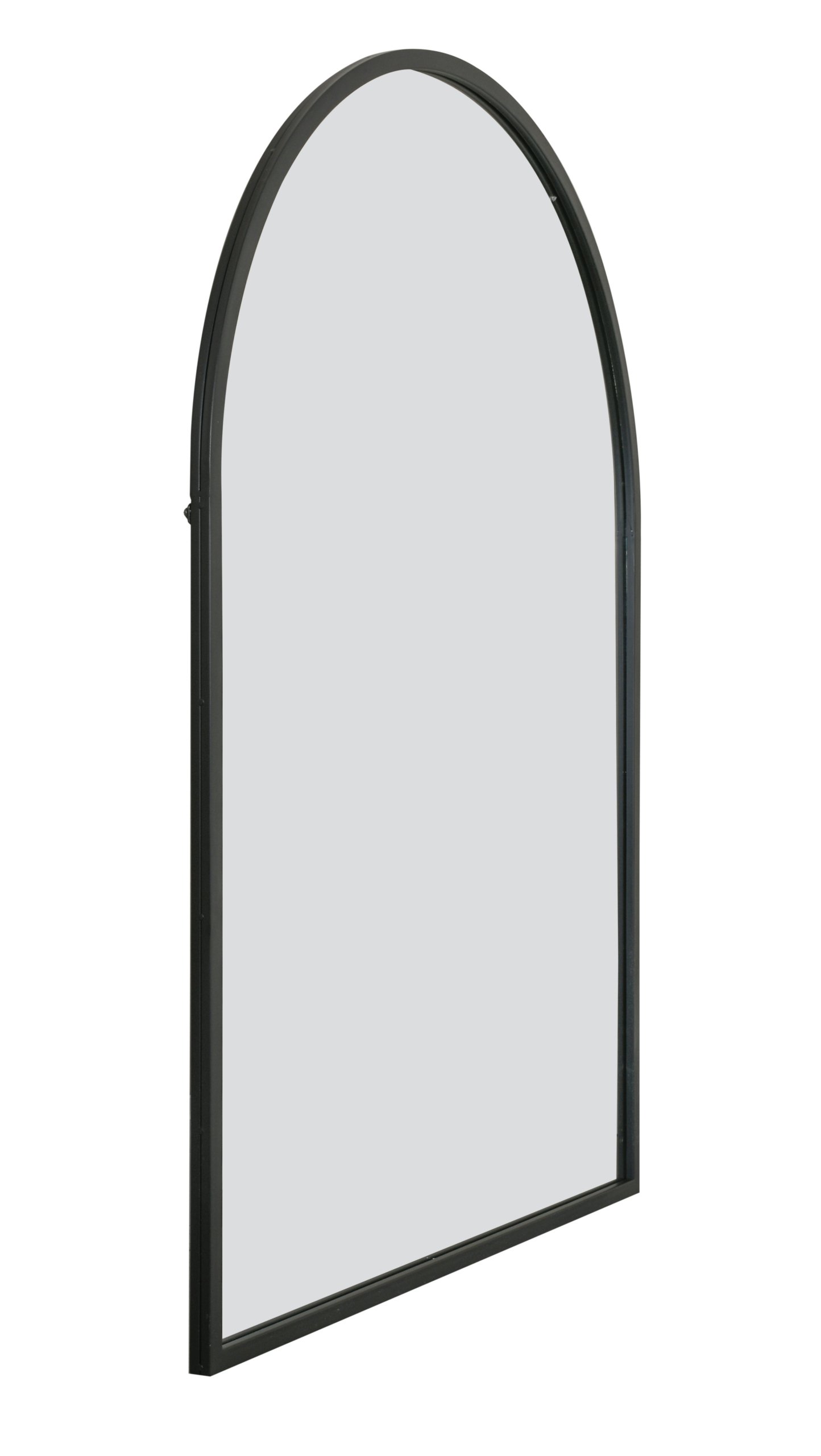 48 Inch Arch Iron Framed Mirror - Image 3