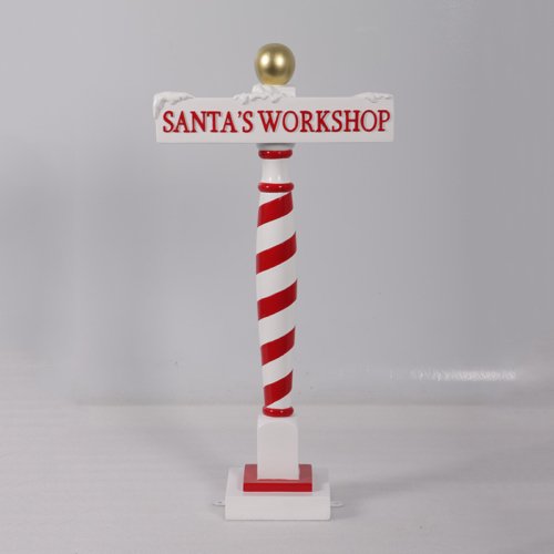 Santa's Workshop Sign