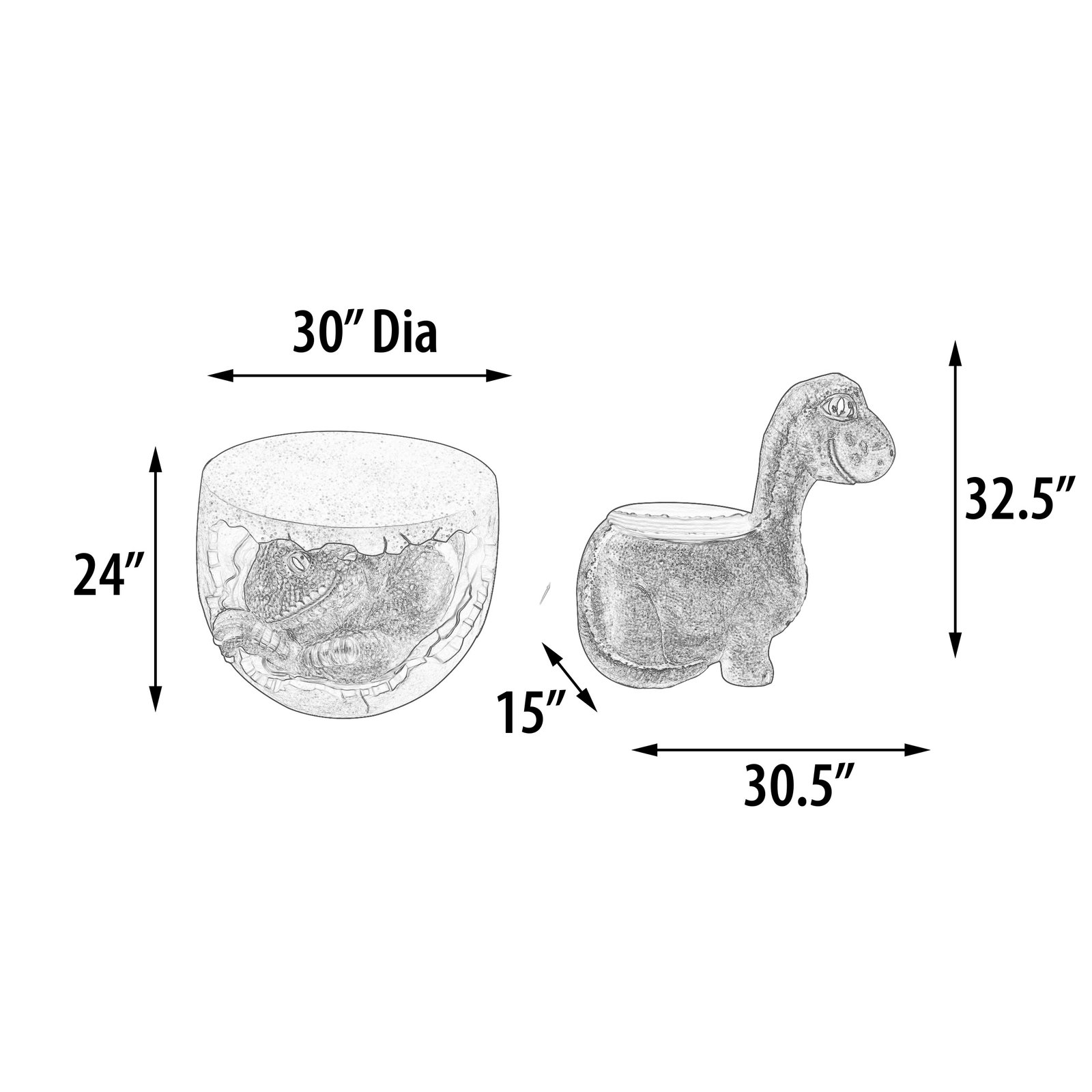 Dinosaur Discovery Table and Chairs 5pc Set - Image 5