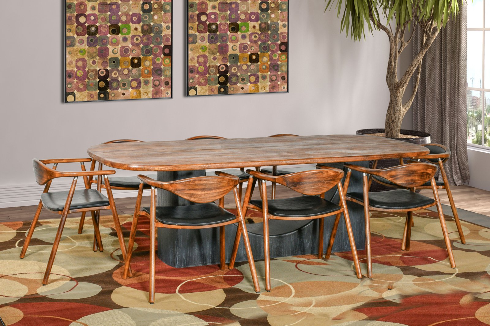 Avant Garde Teak Dining Chair - Image 2