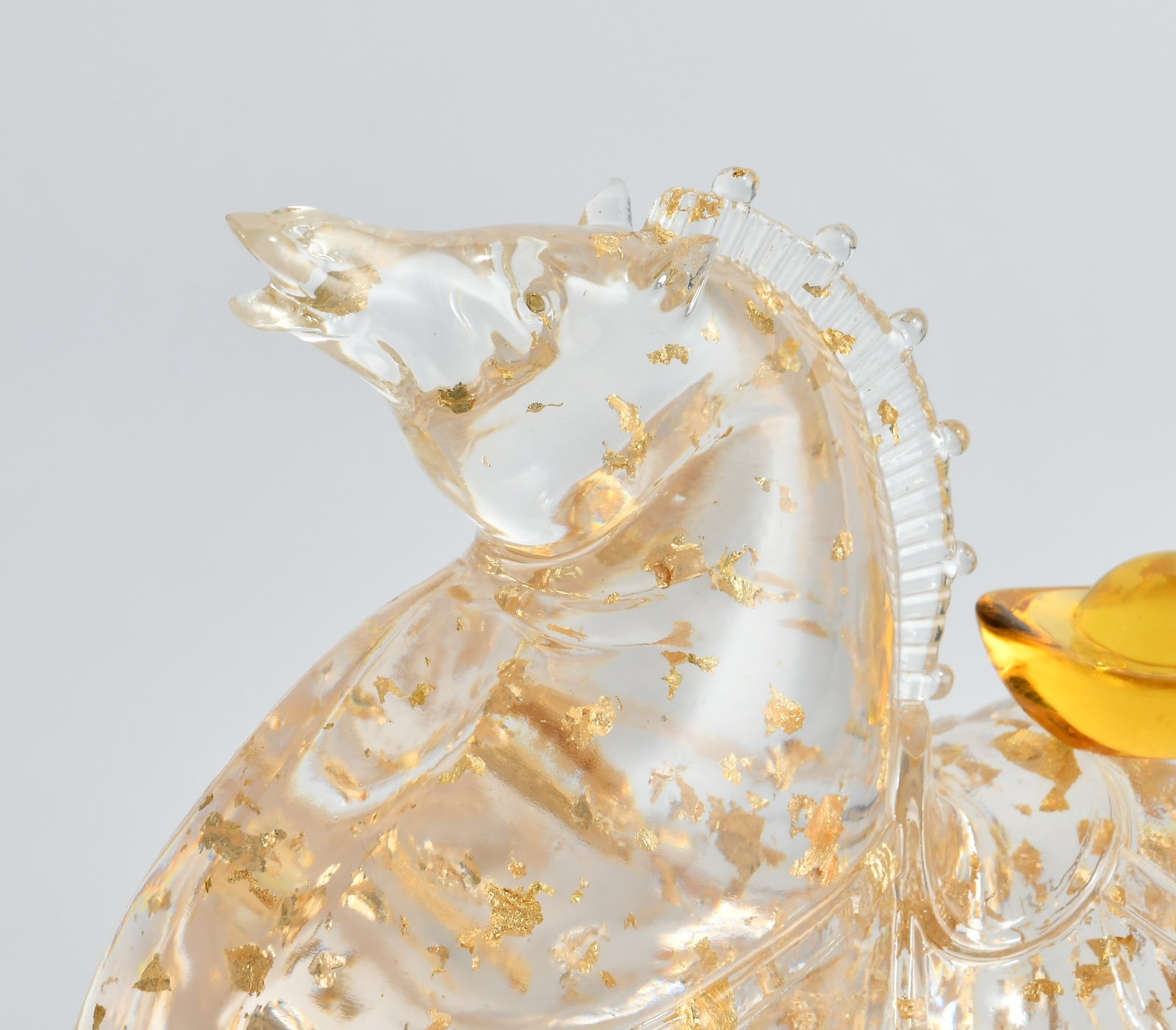 Golden Horse Sculpture - Image 4